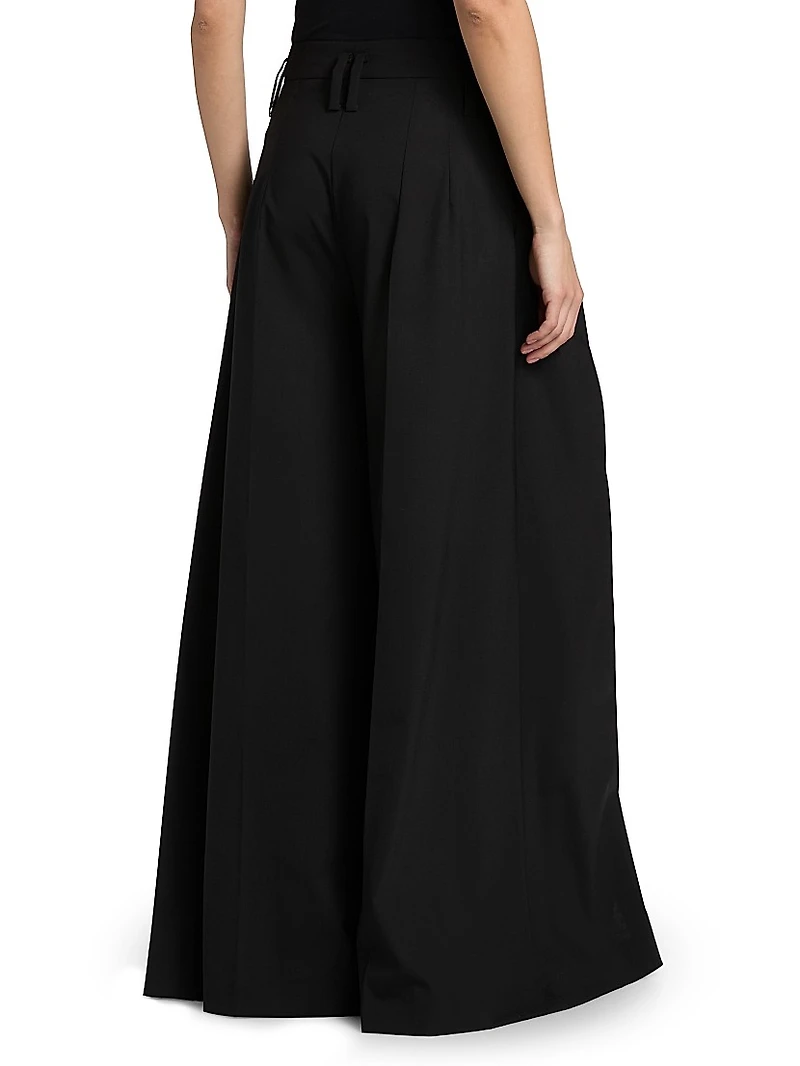 Full Split Wide-Leg Pants