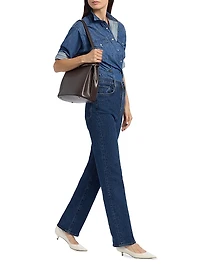 Back To Front Denim Shirt