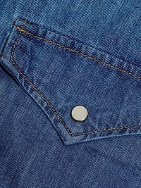 Back To Front Denim Shirt
