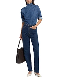Back To Front Denim Shirt