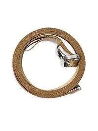 Check Webbing Nylon Belt
