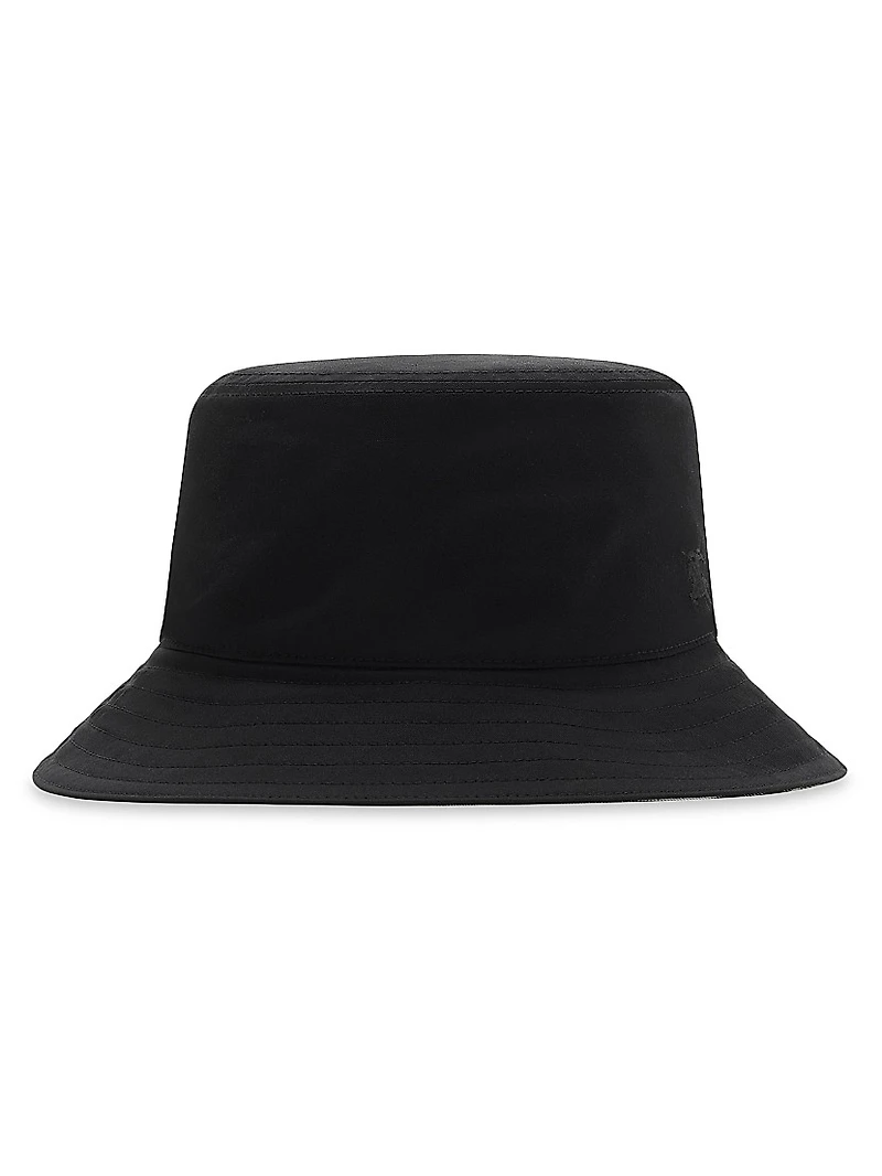 Reversible Gabardine Bucket Hat