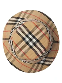 Reversible Gabardine Bucket Hat