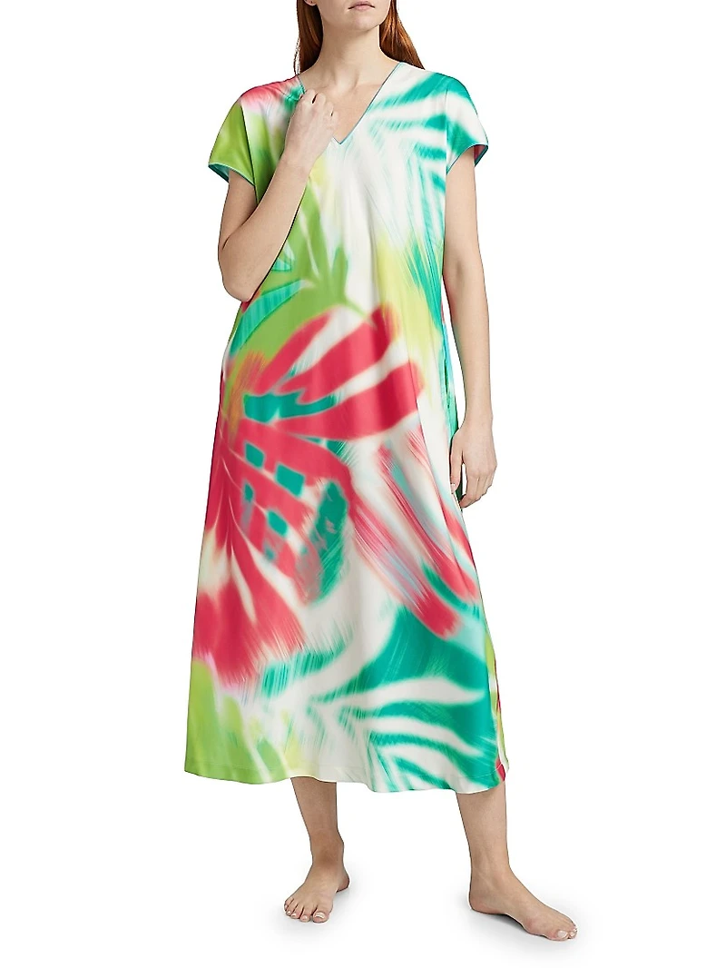 Usami V-Neck Relaxed Caftan