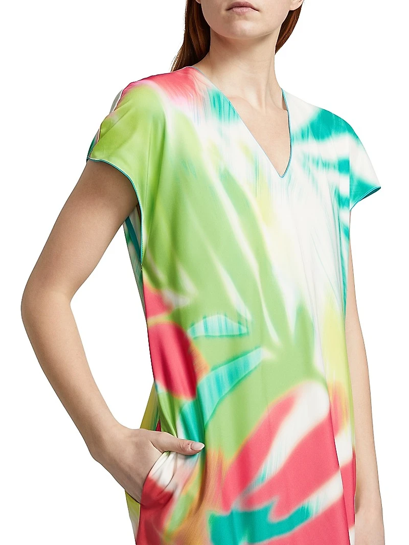Usami V-Neck Relaxed Caftan