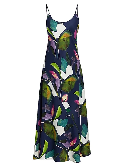 Daido Floral Maxi Slipdress