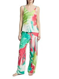 Usami Tropical-Printed Pajamas