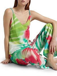Usami Tropical-Printed Pajamas