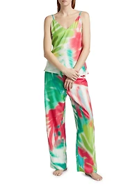 Usami Tropical-Printed Pajamas