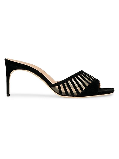 Bellatrix 70MM Suede Sandals