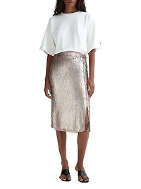 Embellished Fringe Skirt