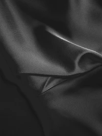 Aubrie Satin Cowl Cocktail Dress