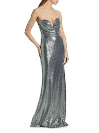 Juliette Disco Jersey Gown