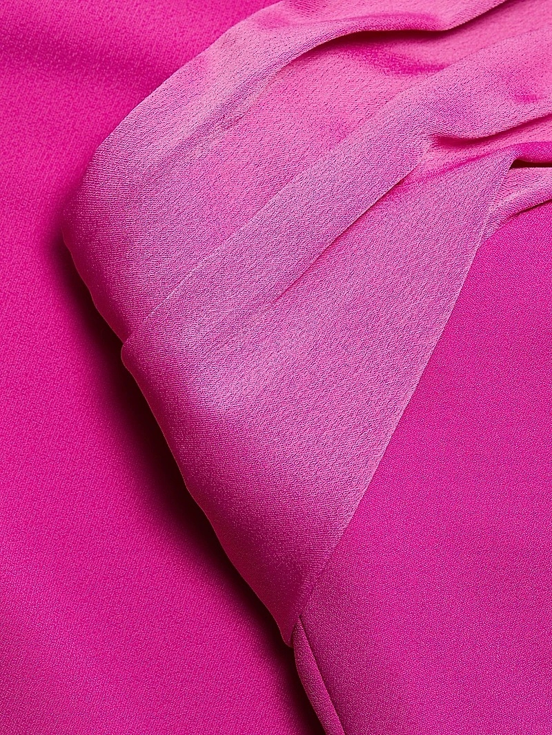Brigette Crêpe Strapless Gown