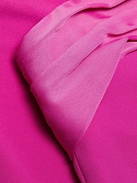 Brigette Crêpe Strapless Gown