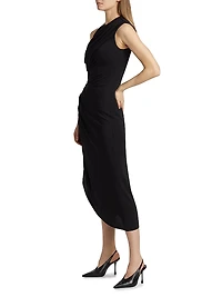 Gabrielle Matte Jersey Cocktail Dress
