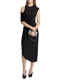 Gabrielle Matte Jersey Cocktail Dress