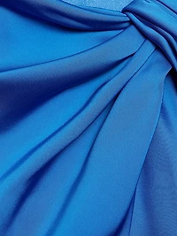 Francine Asymmetric Satin Gown