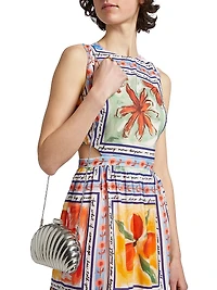 Marcia Printed Cut-Out Maxi Dress