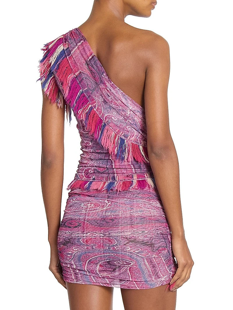 Dessia Fringe Minidress