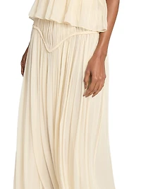 Rolande Silk Maxi Skirt