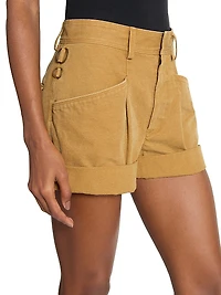 Fairy Cotton Utility Shorts