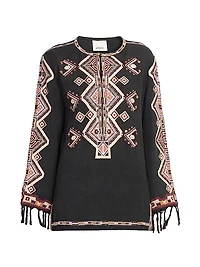 Zelda Embroidered Top