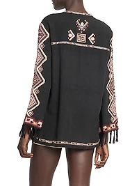 Zelda Embroidered Top