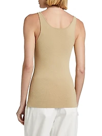 Stretch Jersey Scoopneck Tank