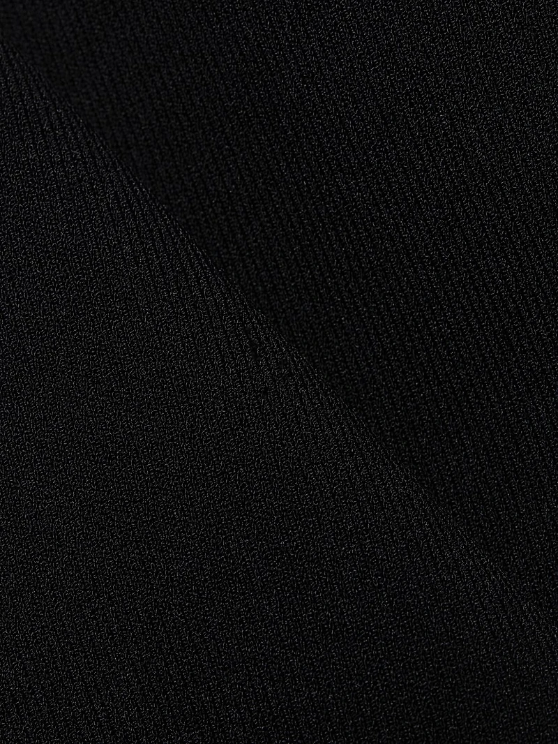 Jersey Knit Slim-Leg Capri Pants