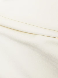 Stretch-Jersey Wrap Top