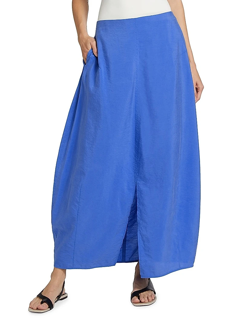 Parachute Silk Skirt