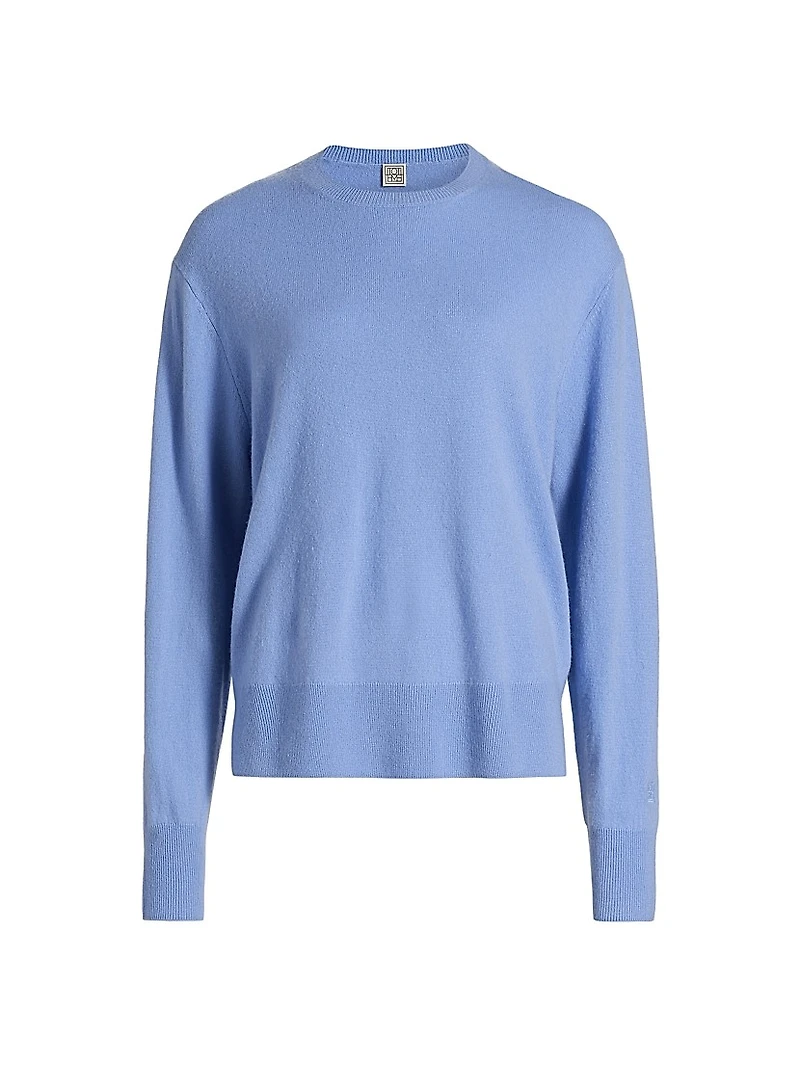 Cashmere Knit Crewneck Sweater