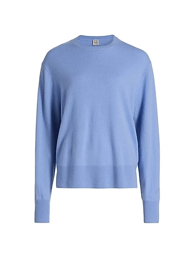Cashmere Knit Crewneck Sweater
