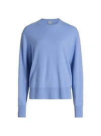 Cashmere Knit Crewneck Sweater