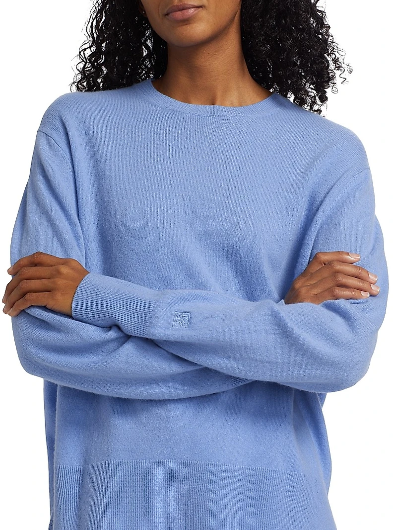 Cashmere Knit Crewneck Sweater