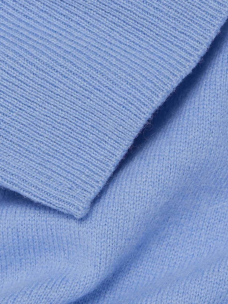 Cashmere Knit Crewneck Sweater