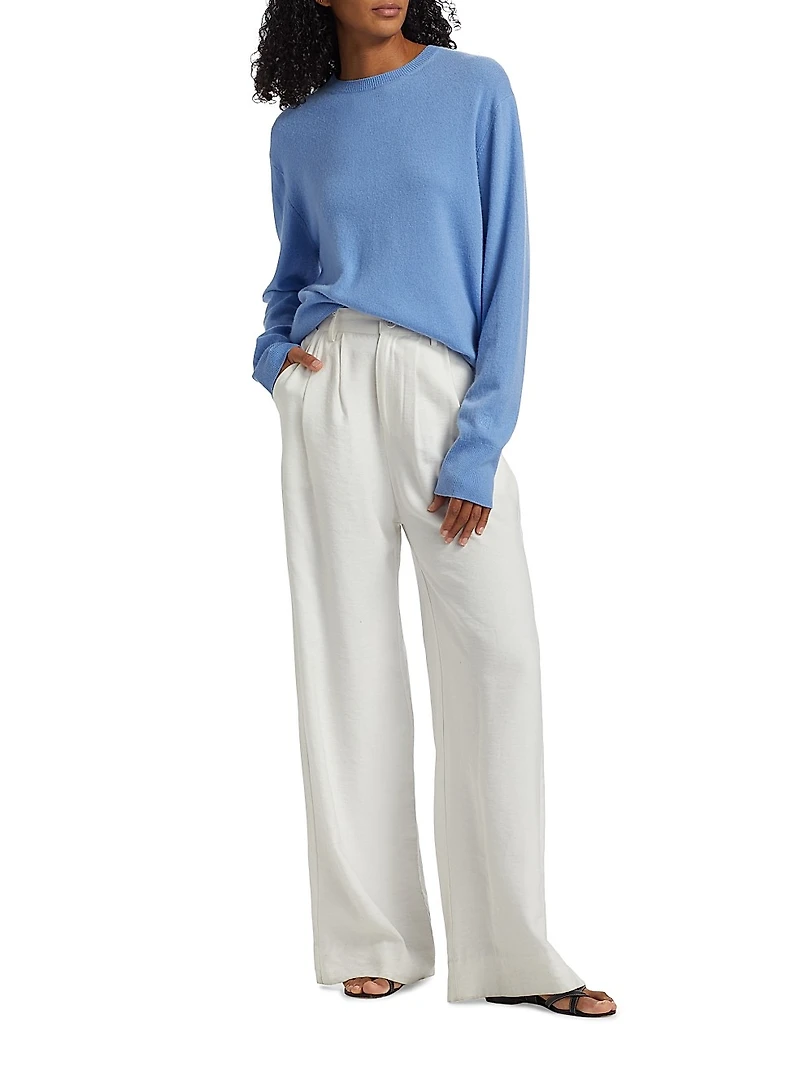 Cashmere Knit Crewneck Sweater