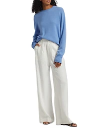 Cashmere Knit Crewneck Sweater