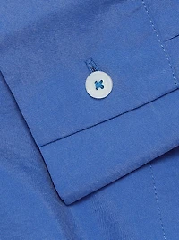 Silk-Blend Parachute-Style Maxi Shirtdress