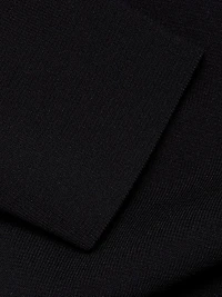Jersey-Knit Crewneck Sweater