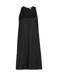 Chintz Scoopneck A-line Minidress