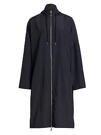 Oversized Hooded Windbreaker