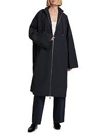 Oversized Hooded Windbreaker