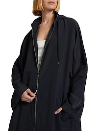 Oversized Hooded Windbreaker