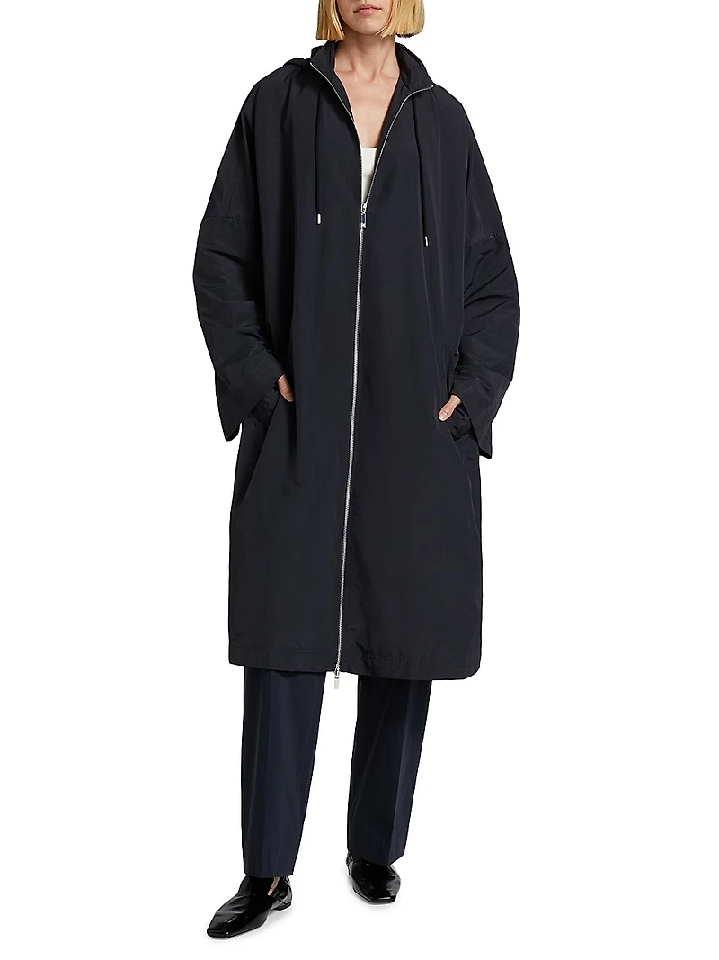 Oversized Hooded Windbreaker