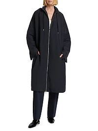 Oversized Hooded Windbreaker