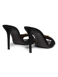 Clandestino 90MM Leather Mules