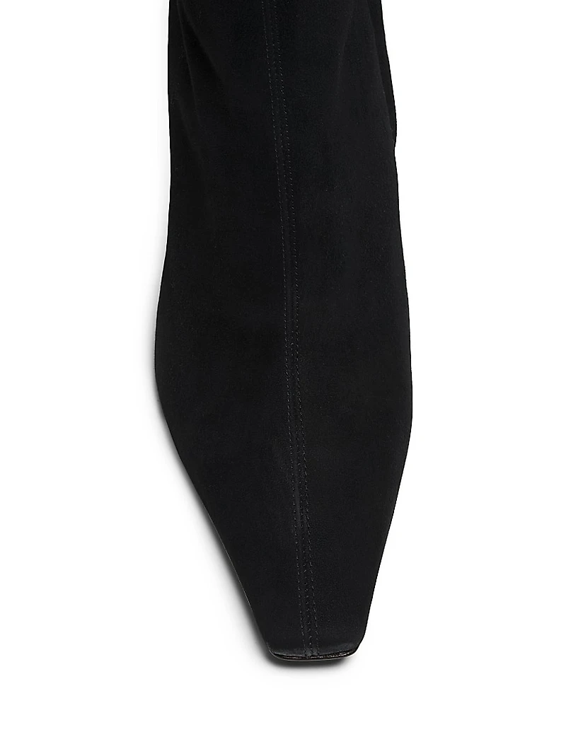 Metallic Heel 90MM Booties