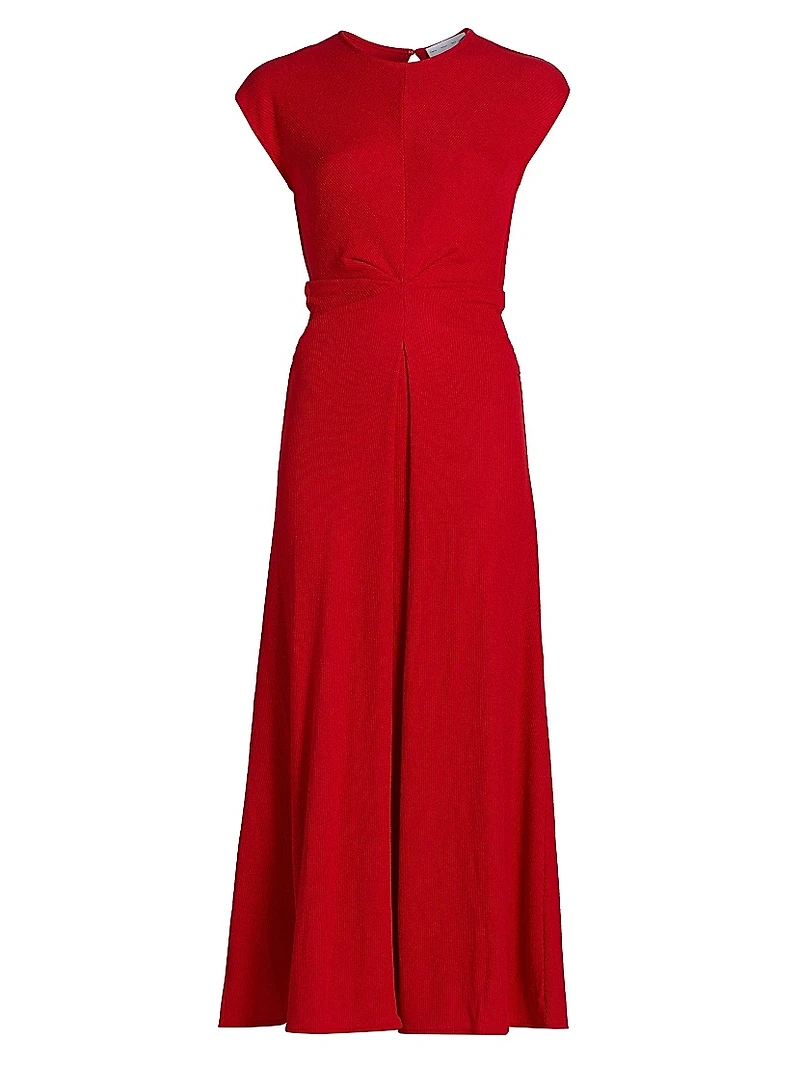 Miranda Ribbed Midi-Dress